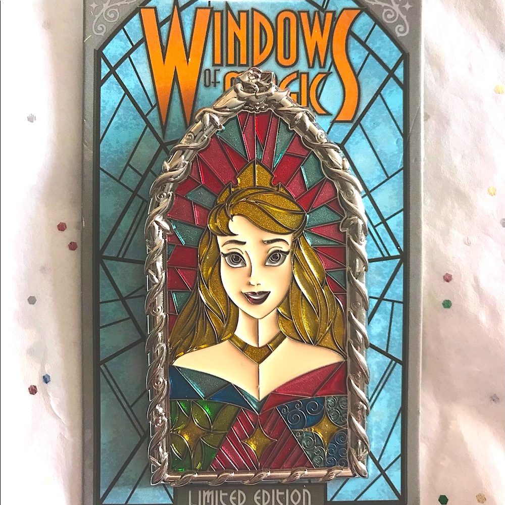 Disney Pin Windows of Magic Aurora LE
